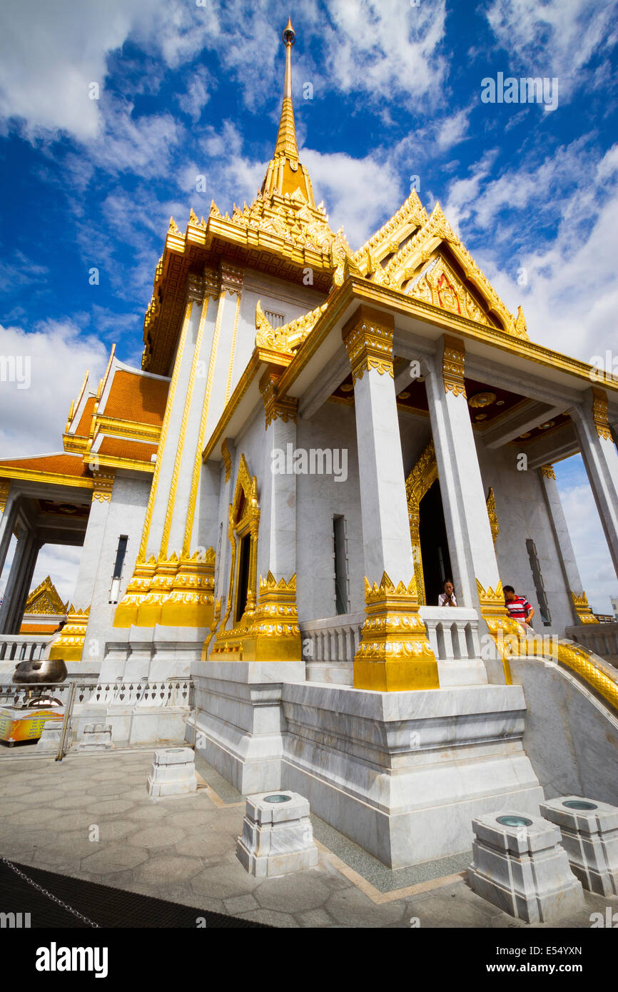 Tempel der Wat Traimit (Goldener Buddha). Stockfoto