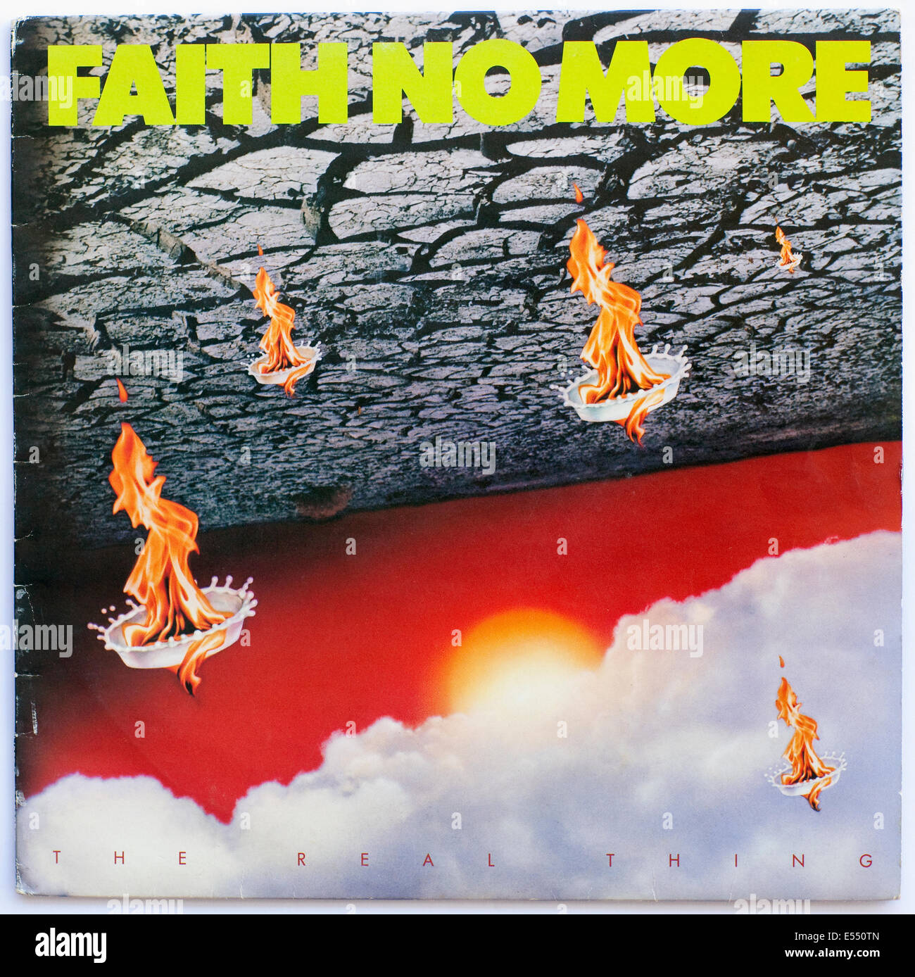 Faith No More - The Real Thing, Albumcover - nur für redaktionelle Verwendung Stockfoto