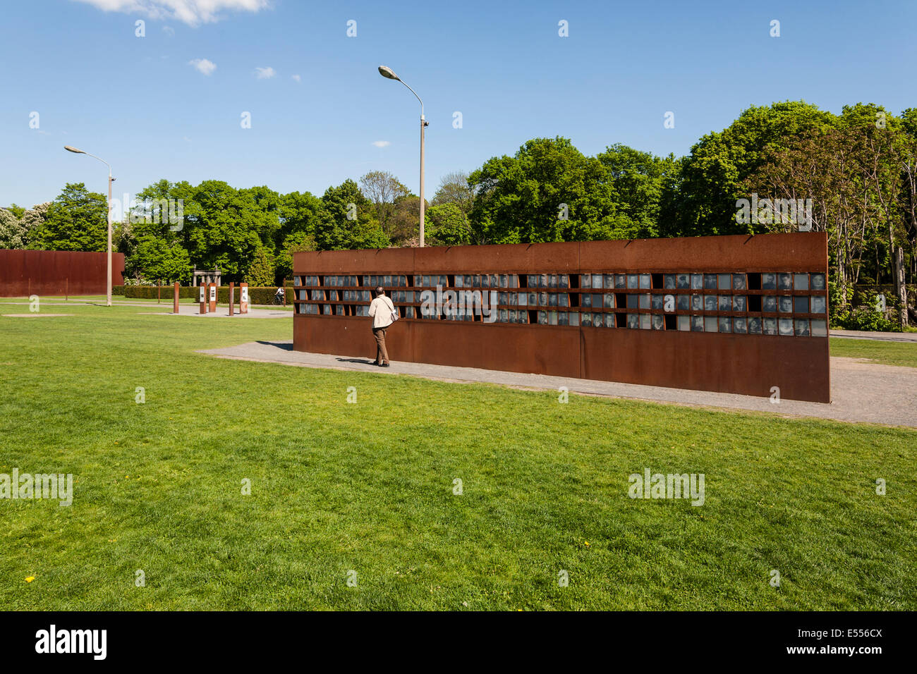 Gedenkstätte Berliner Mauer, Berlin Mitte, Deutschland Stockfoto