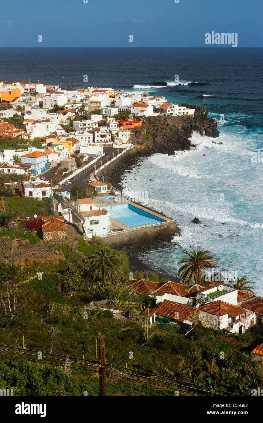 Las Aguas, San Juan De La Rambla. Teneriffa, Kanarische Inseln, Atlantik, Spanien, Europa. Stockfoto
