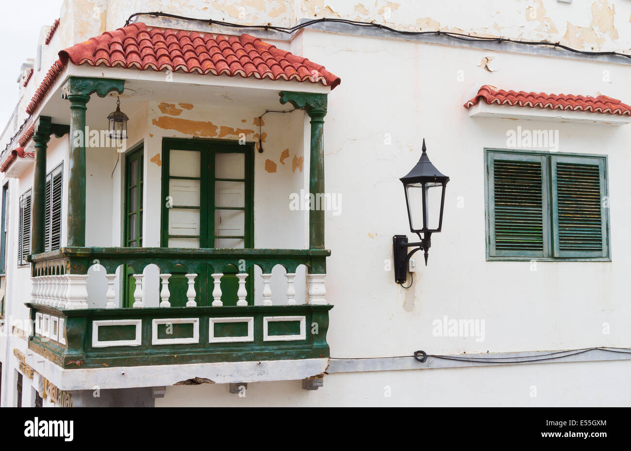 Architektonische Details. Garachico.  Teneriffa, Kanarische Inseln, Spanien, Europa. Stockfoto