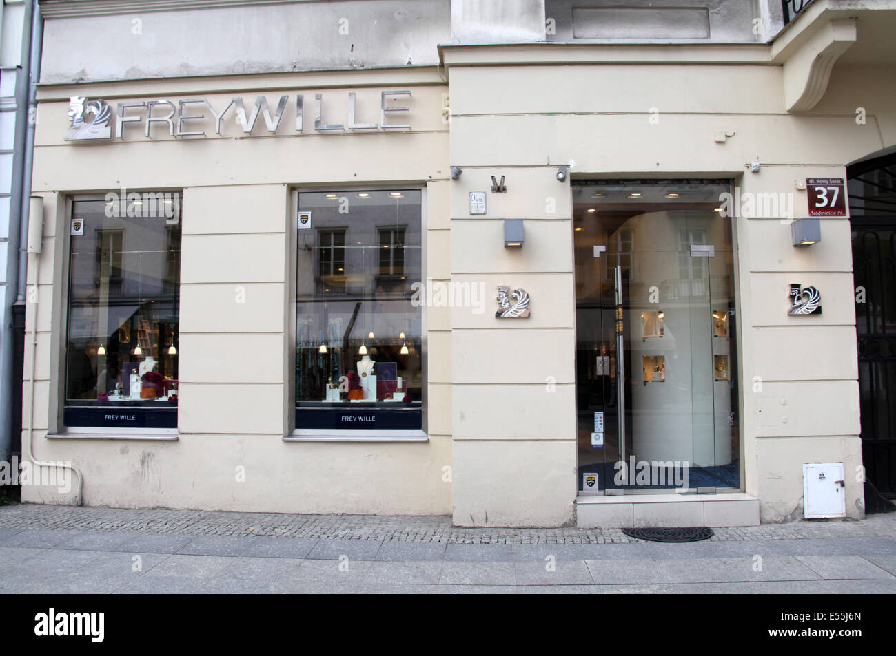 Frey Wille Store auf Nowys Swiat in Warschau Stockfoto