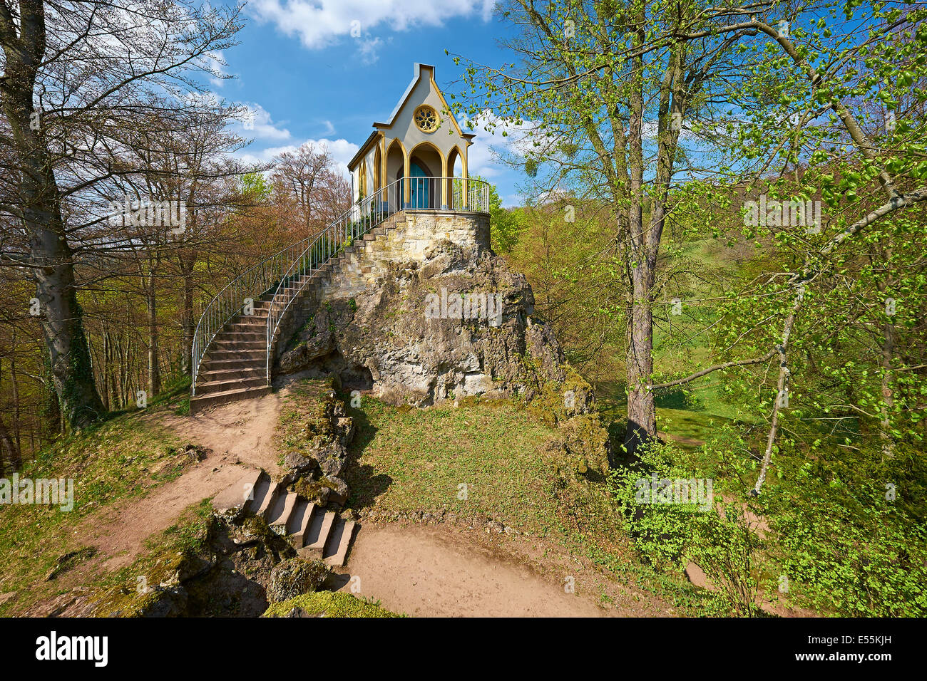 Schlosspark Altenstein in Bad Liebenstein, Thüringen, Deutschland Stockfoto