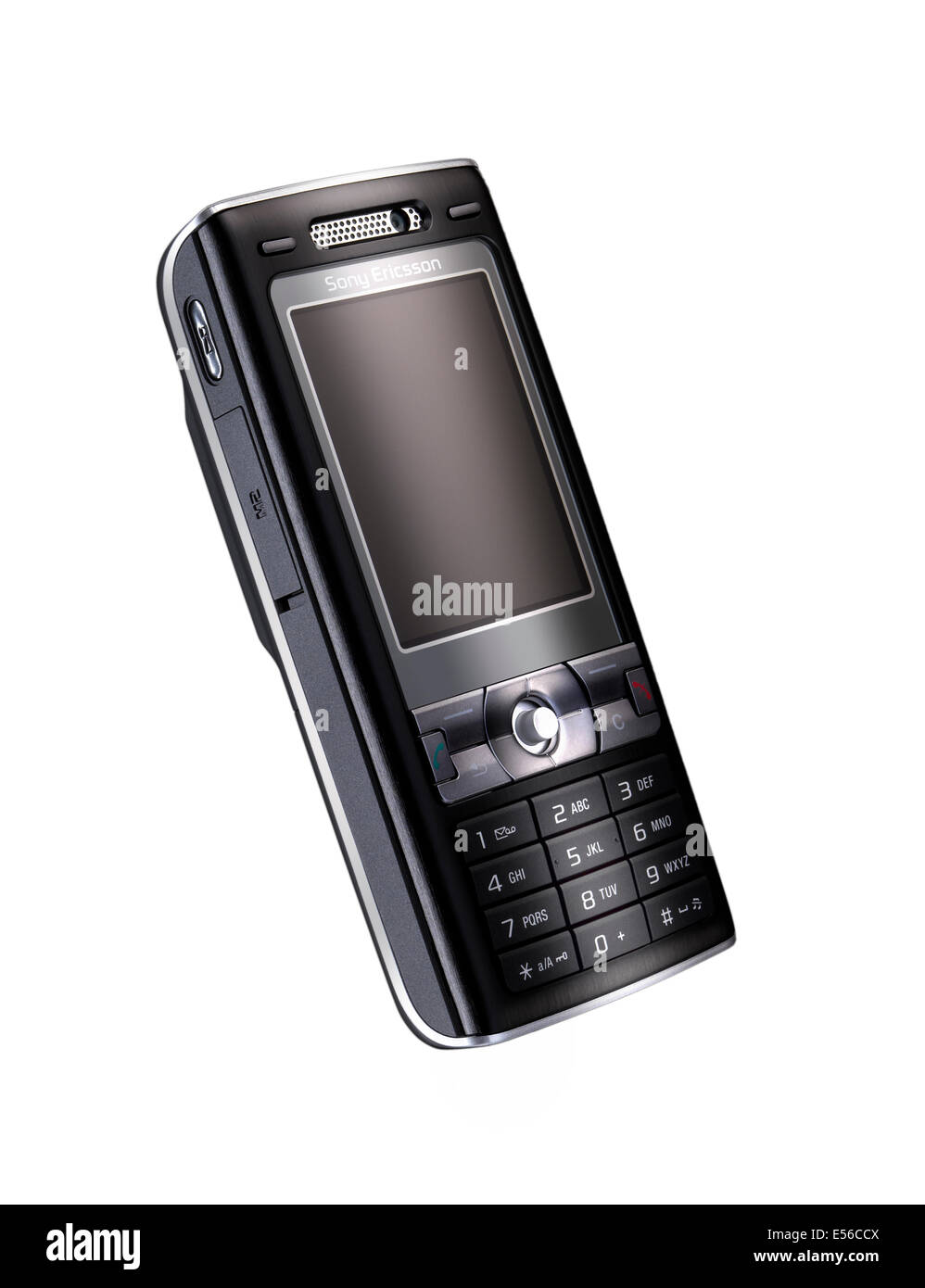 Ein altmodisches Sony Ericsson Mobiltelefon Stockfoto