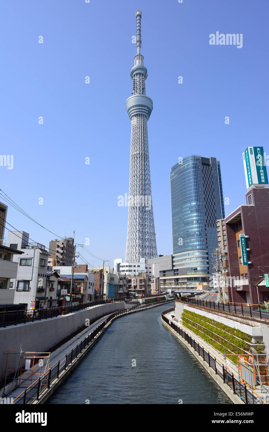 Tokio Skytree, Sumida-Ku, Tokyo, Japan Stockfoto