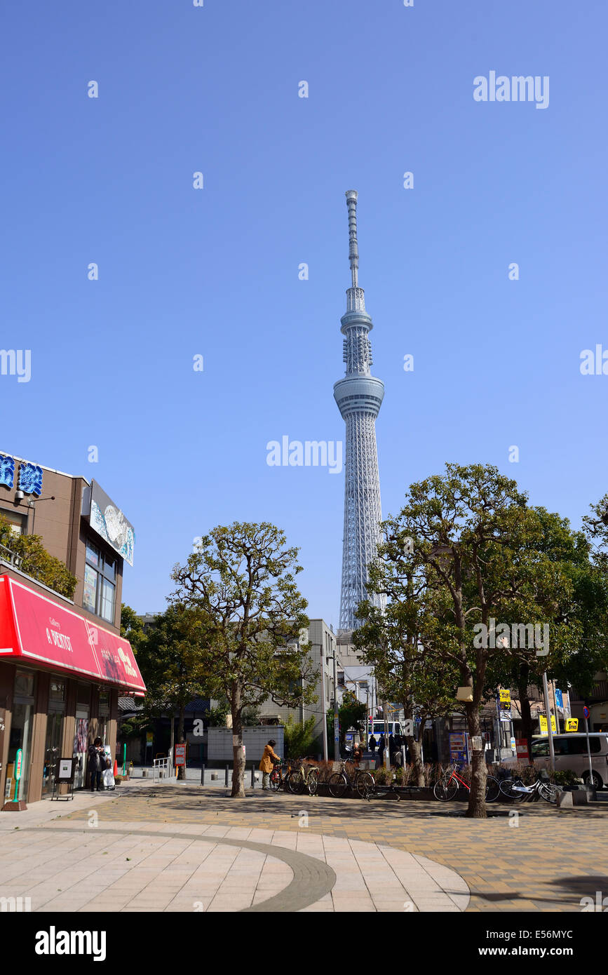 Tokio Skytree, Sumida-Ku, Tokyo, Japan Stockfoto