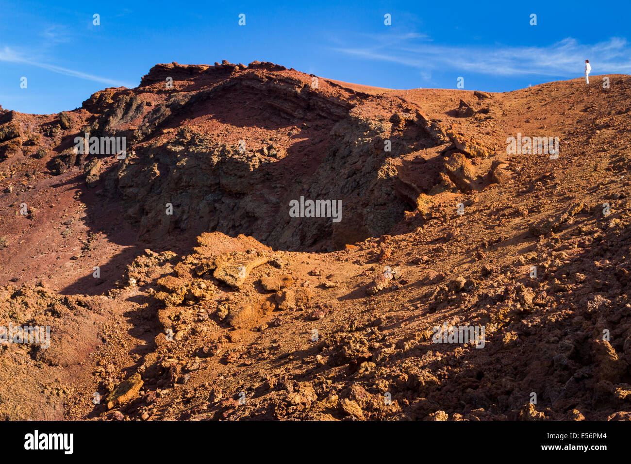 Montaña Mostaza (Senf Berg) (2100 m). Teide-Nationalpark. Teneriffa, Kanarische Inseln, Atlantik, Spanien, Europa. Stockfoto