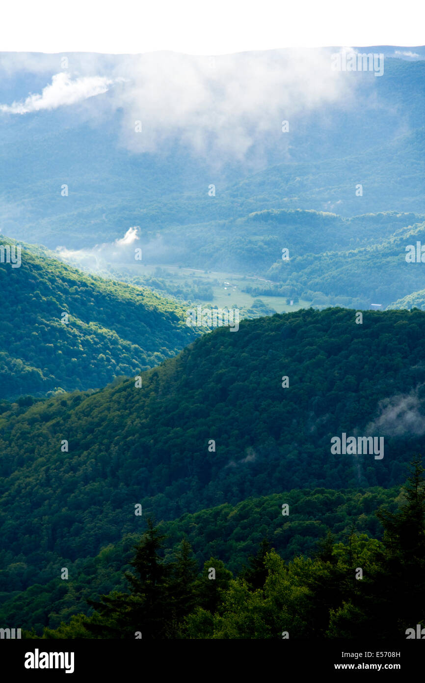 von Snowshoe Mountain, West Virginia, USA Stockfoto