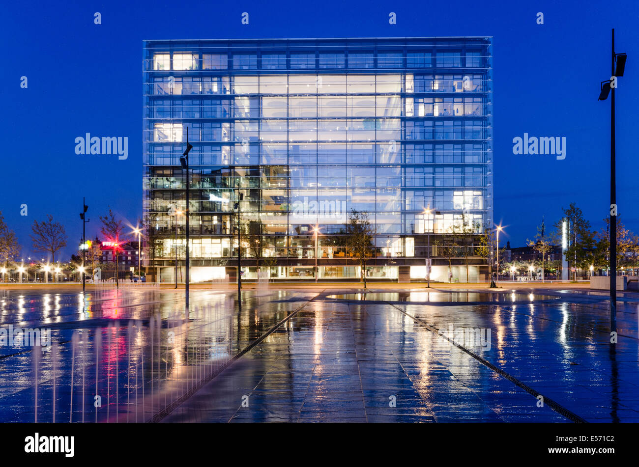 Hauptsitz der Nykredit Bank, Kopenhagen, Dänemark Stockfoto