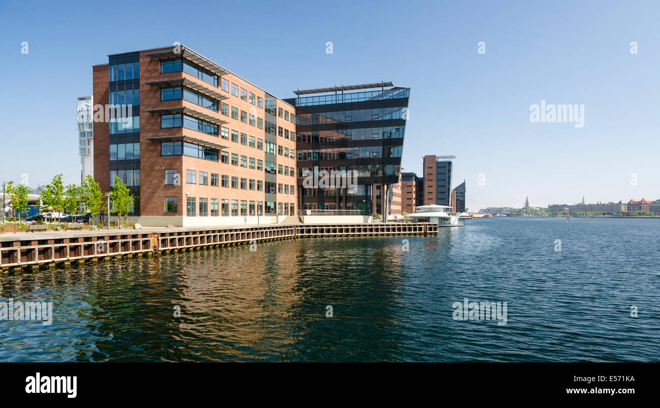 Moderne Bürogebäude, Kopenhagen, Dänemark Stockfoto