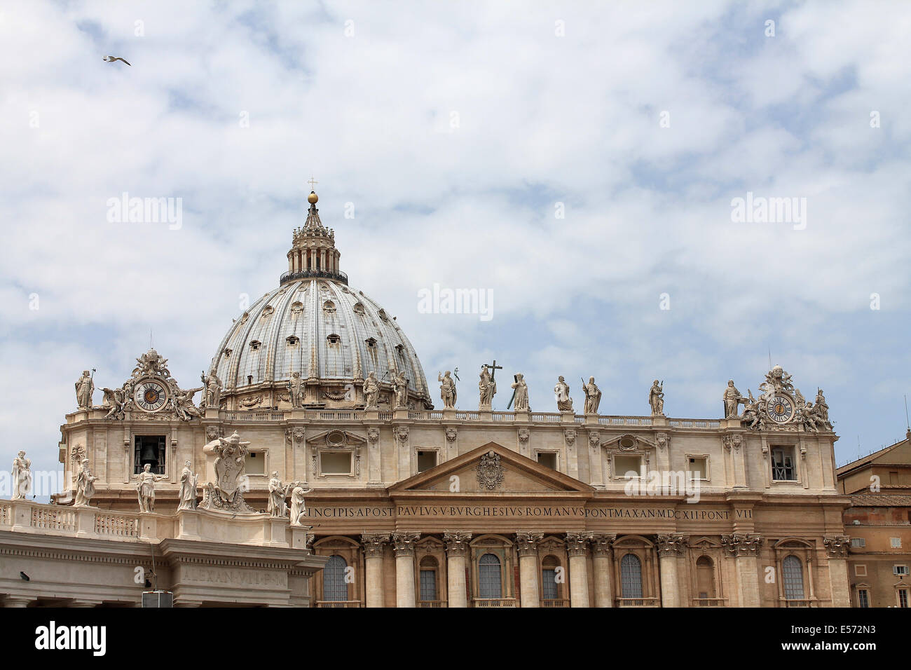 Basilika St. Peter im Vatikan Stockfoto