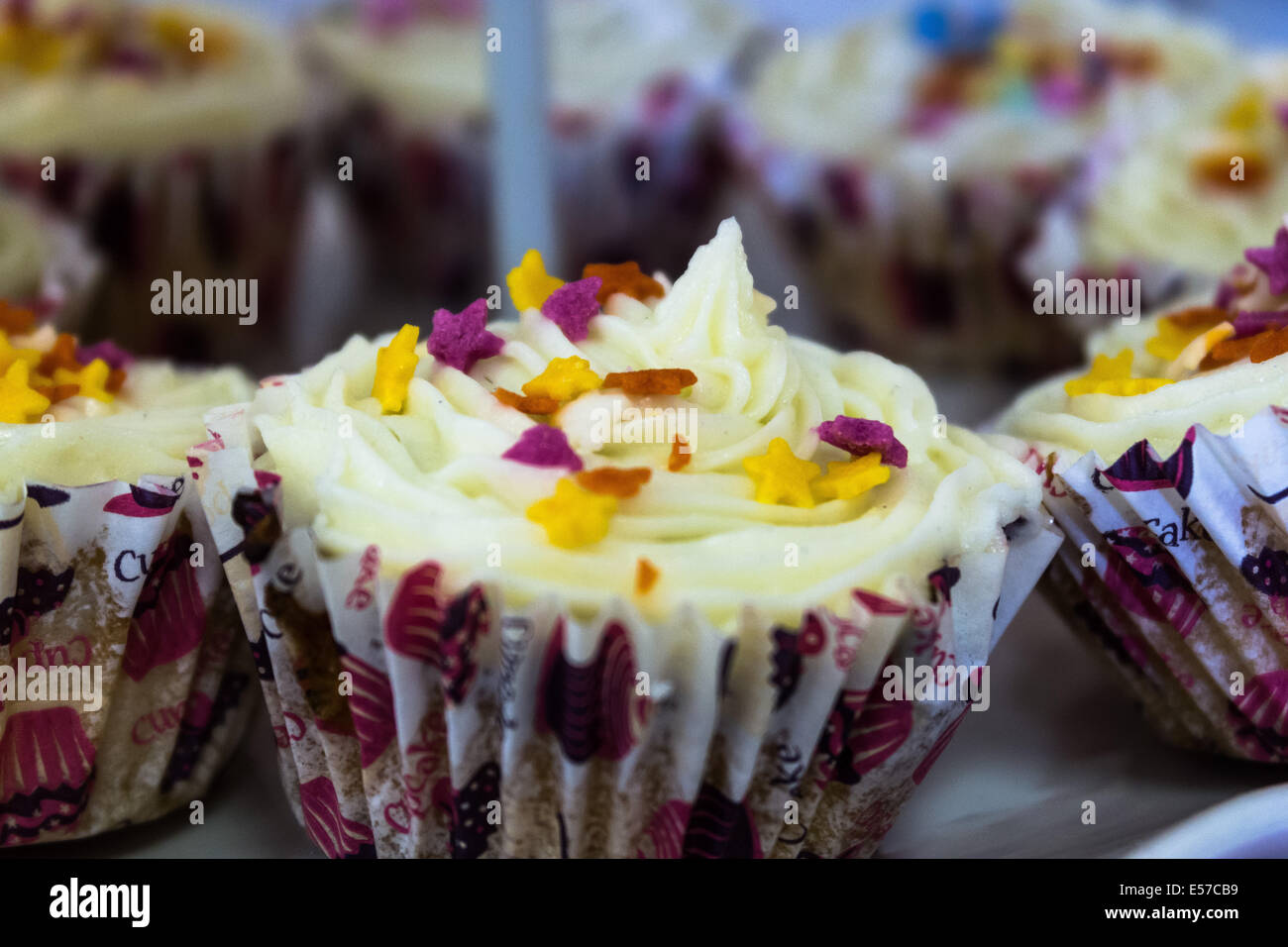 Cupcakes Stockfoto