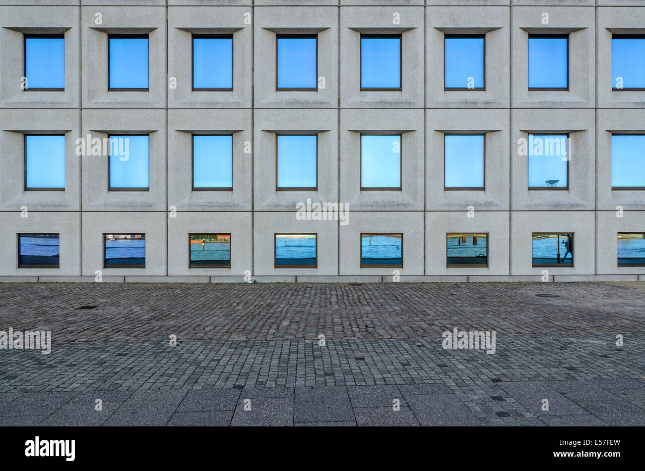 Modernes Bürogebäude, Kopenhagen, Dänemark Stockfoto