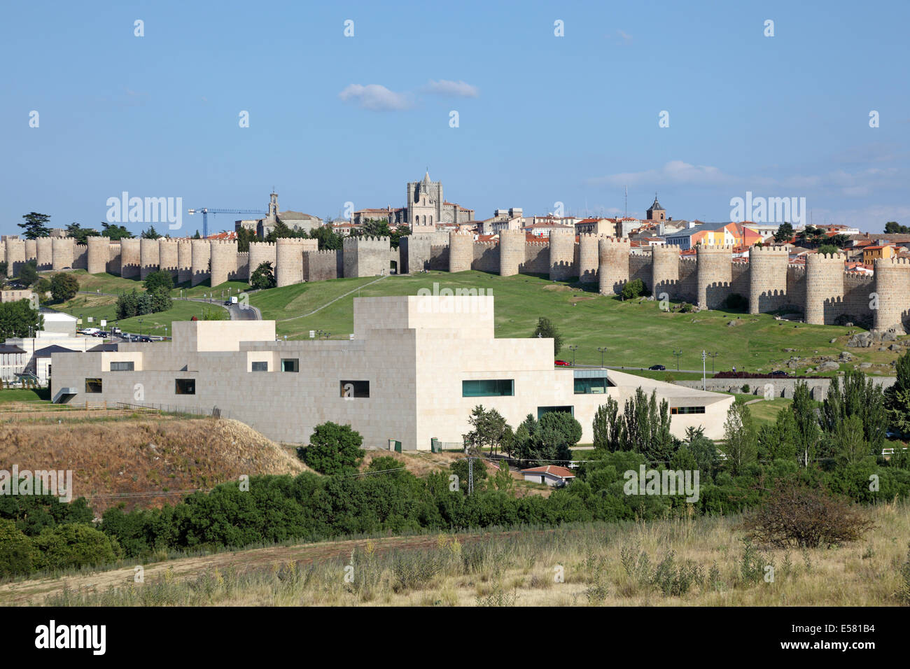 Mittelalterliche spanische Stadt Ávila, Kastilien und Leon, Spanien Stockfoto