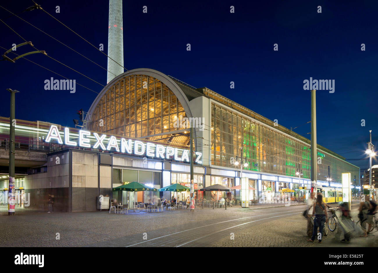 Alexanderplatz Station, Bezirk Mitte, Berlin, Deutschland Stockfoto