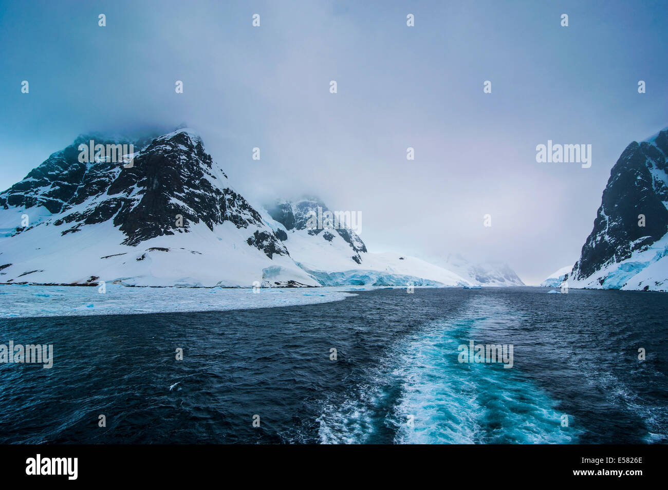 Lemaire-Kanal, Antarktis Stockfoto