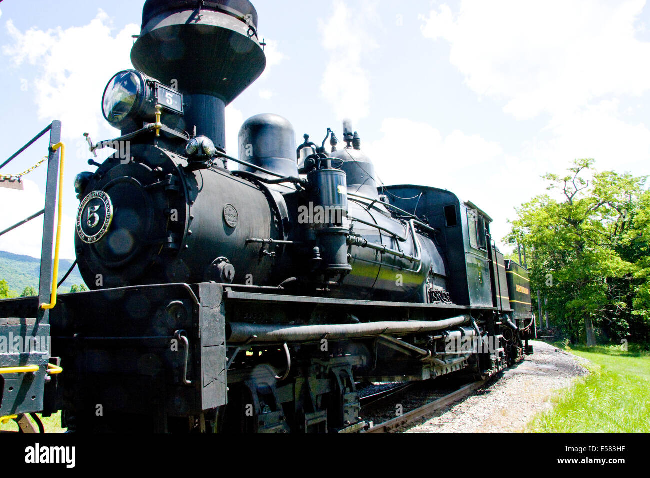 Cass Scenic Railroad State Park, West Virginia, USA Stockfoto