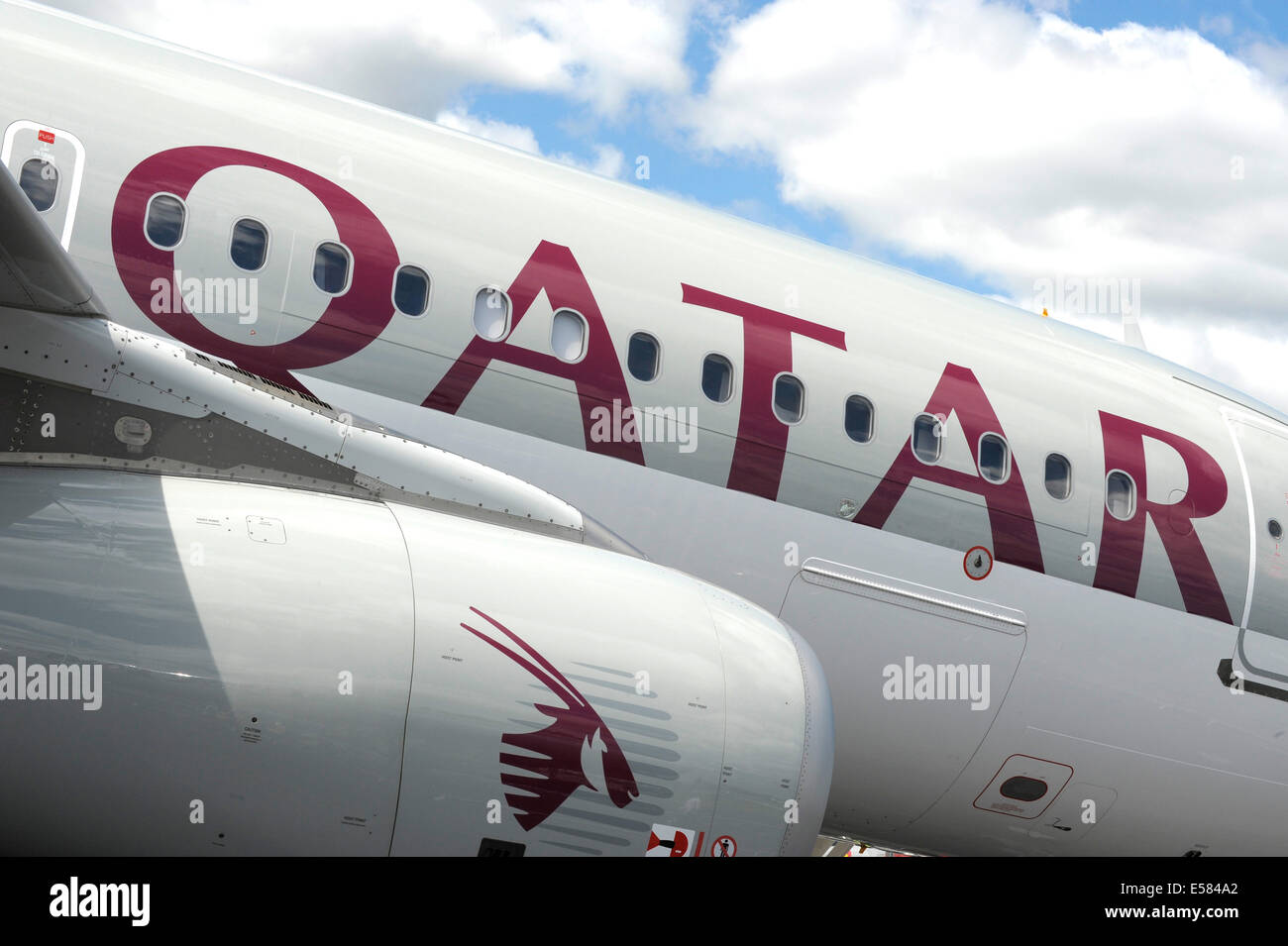 Qatar Airways Boeing 787 Dreamliner Stockfoto