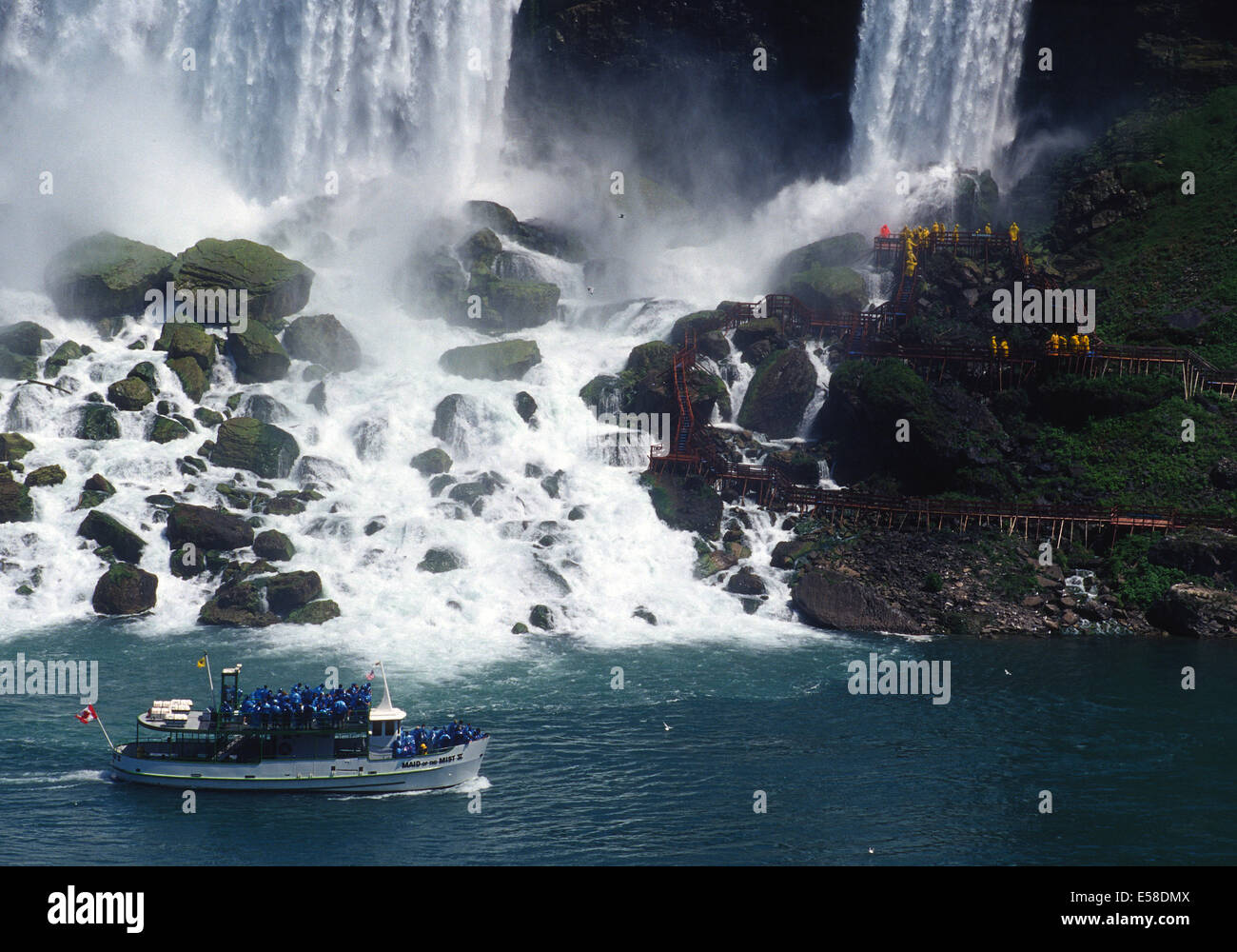 American Falls, Niagara Falls, USA. Stockfoto