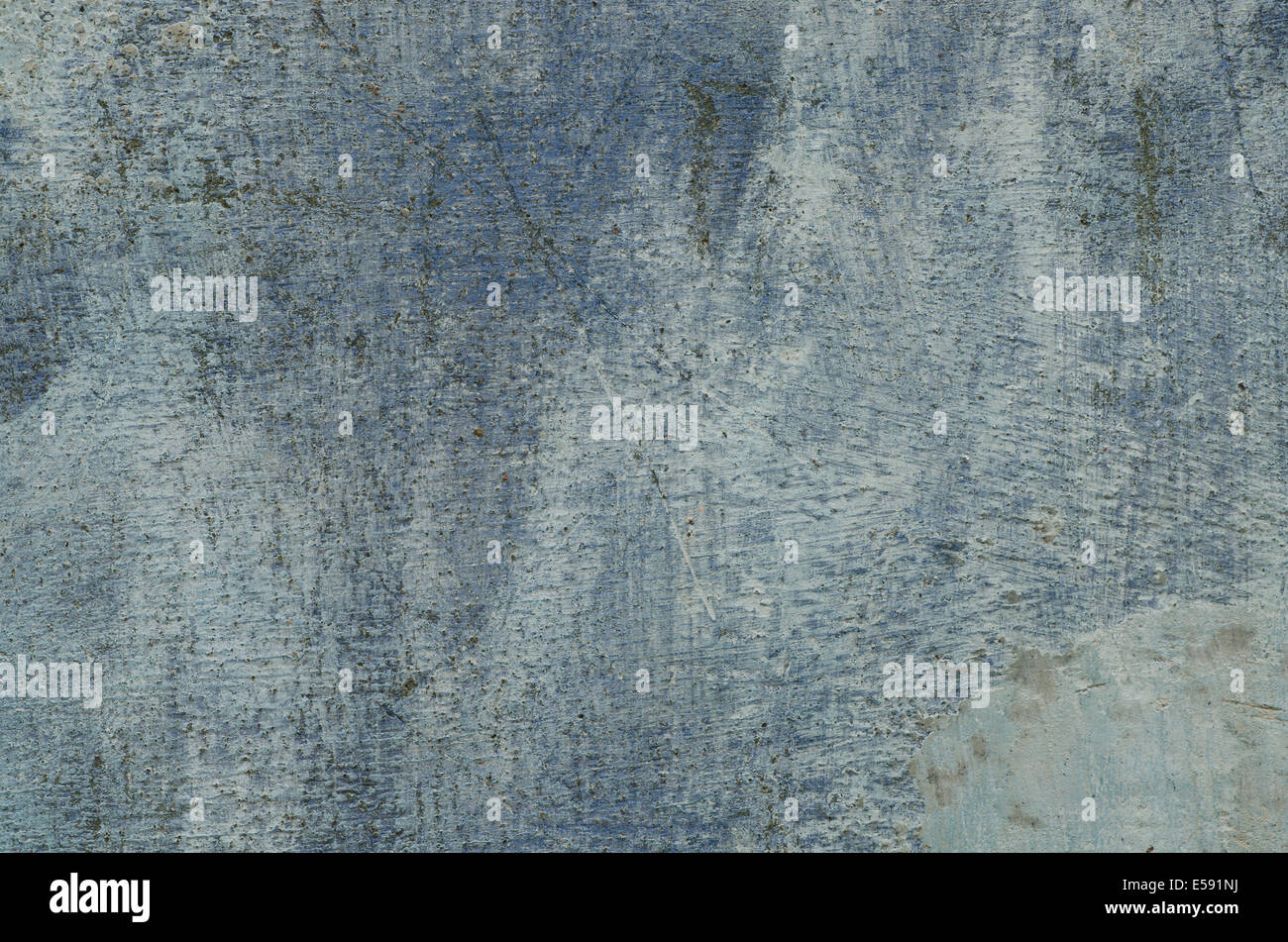 Textur der blauen Wand-Putz-Hintergrund Stockfoto