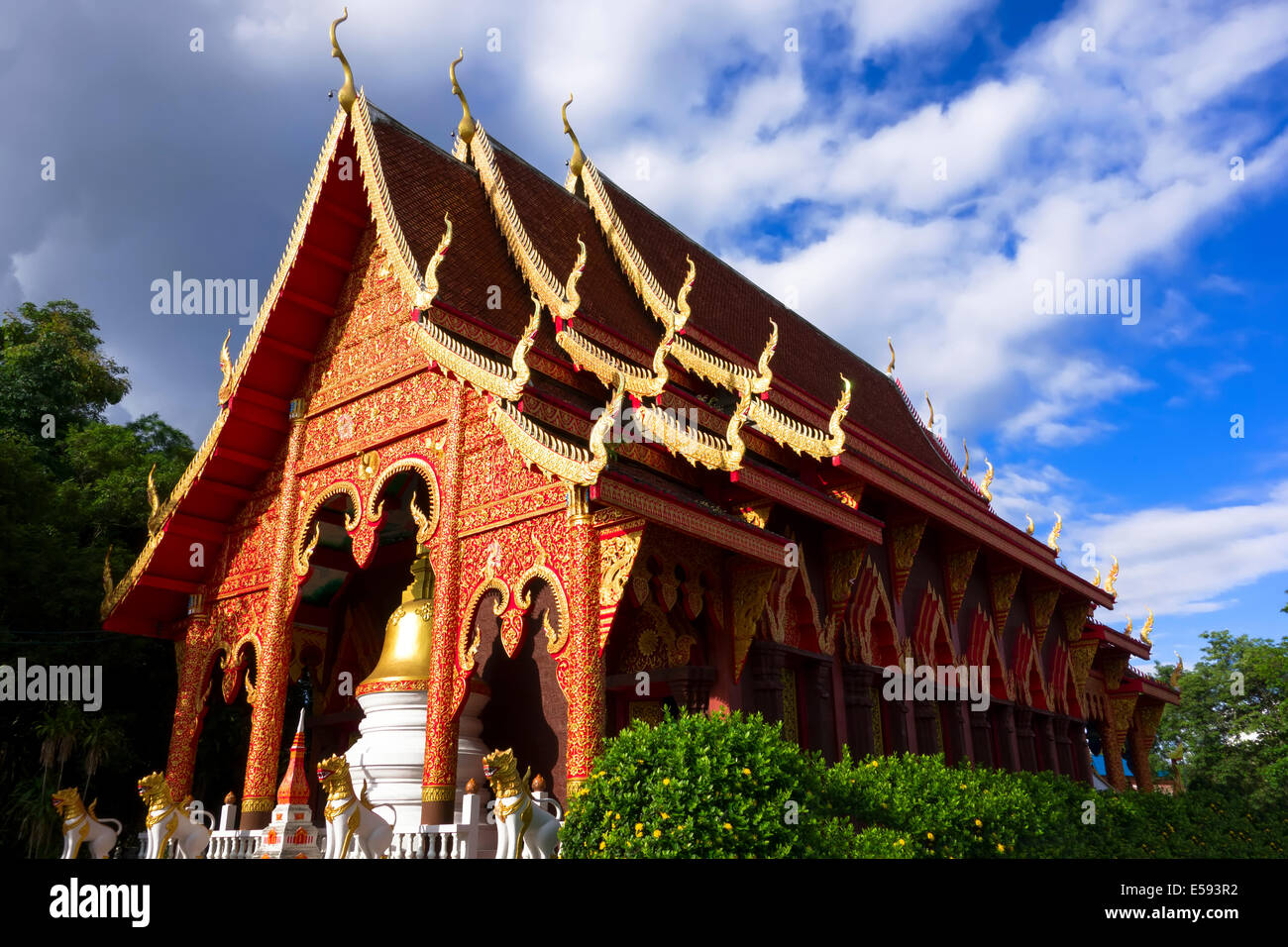 Chiang Yuen Tempel, Thailand Stockfoto