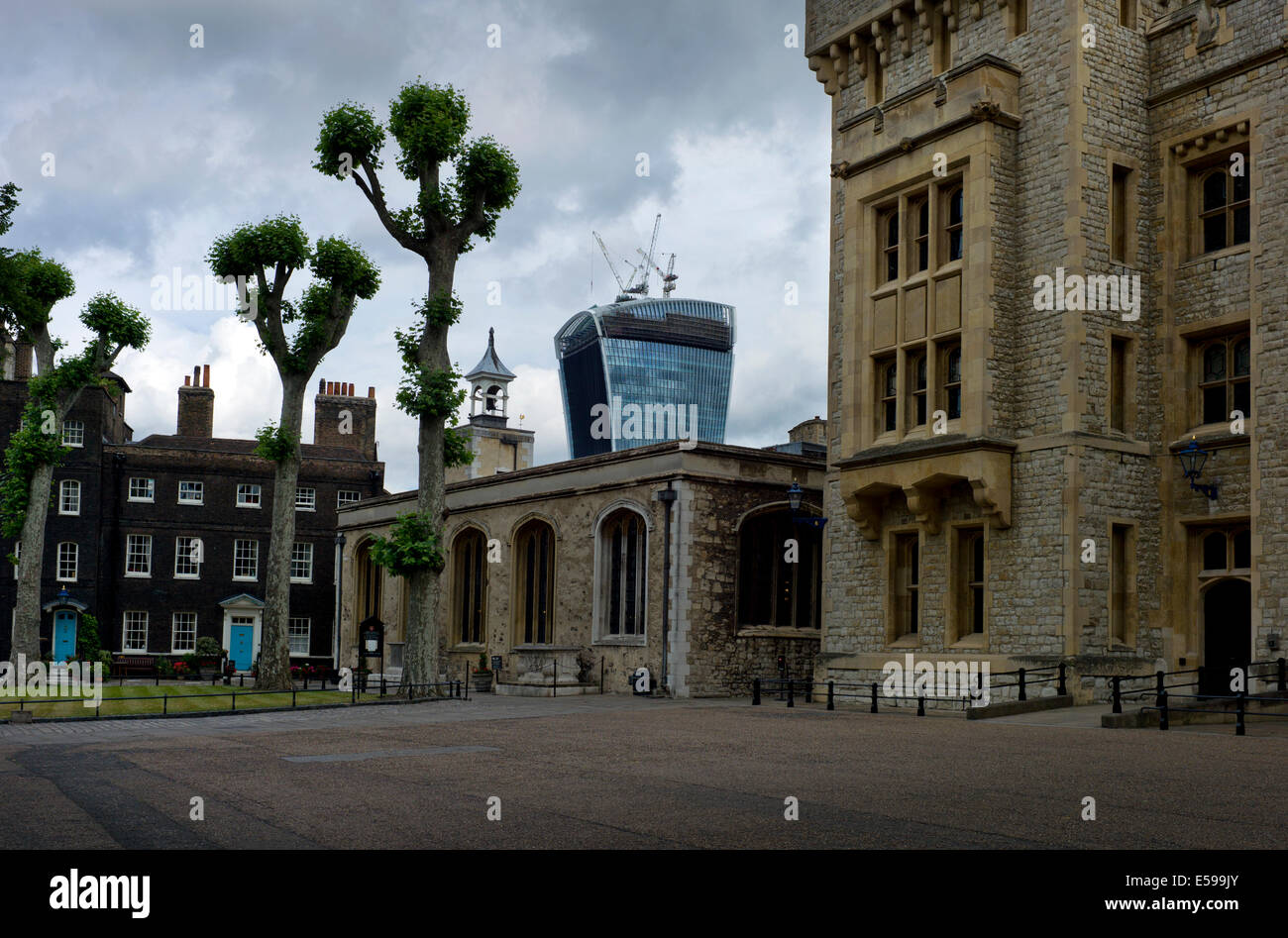 Der Tower of London, City of London, London, England, UK. Juli 2014 Stockfoto