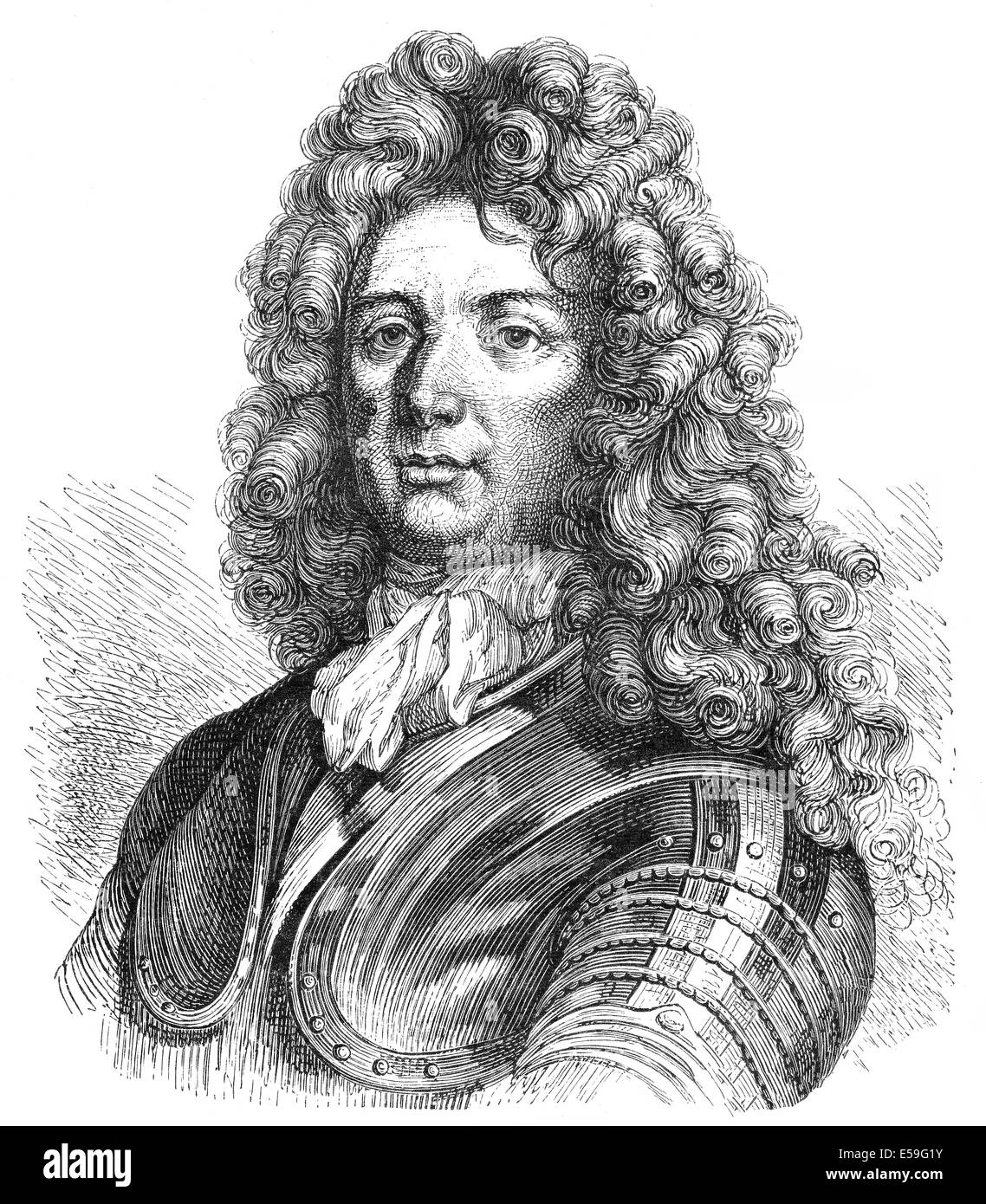 Sébastien Le Prestre de Vauban, Marquis de Vauban, 1633-1707, Marschall von Frankreich und Militär-Ingenieur, Stockfoto