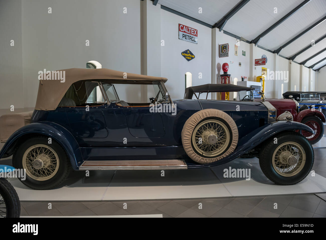 Rolls-Royce Phantom I 1928 Motorenmuseum Franschhoek, Südafrika Stockfoto