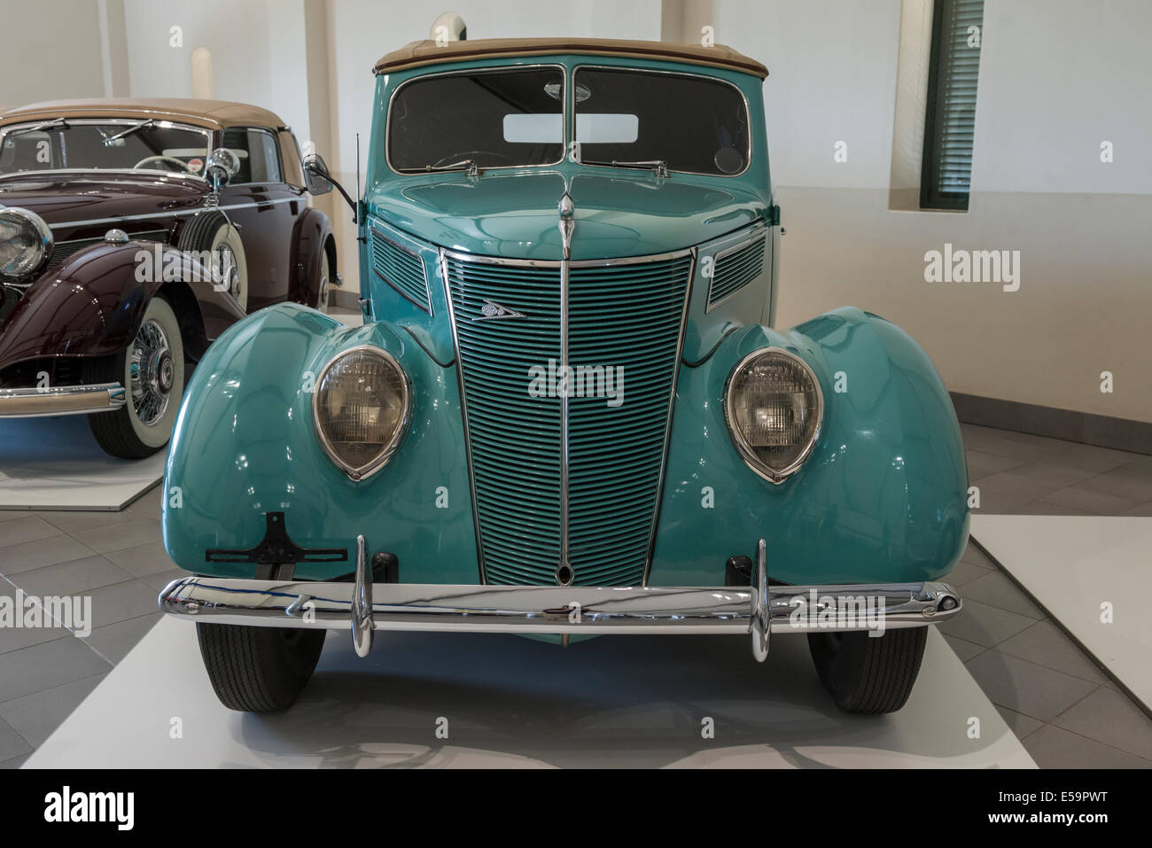 Ford Phaeton V8 Deluxe, Franschhoek Motor Museum, South Africa Stockfoto