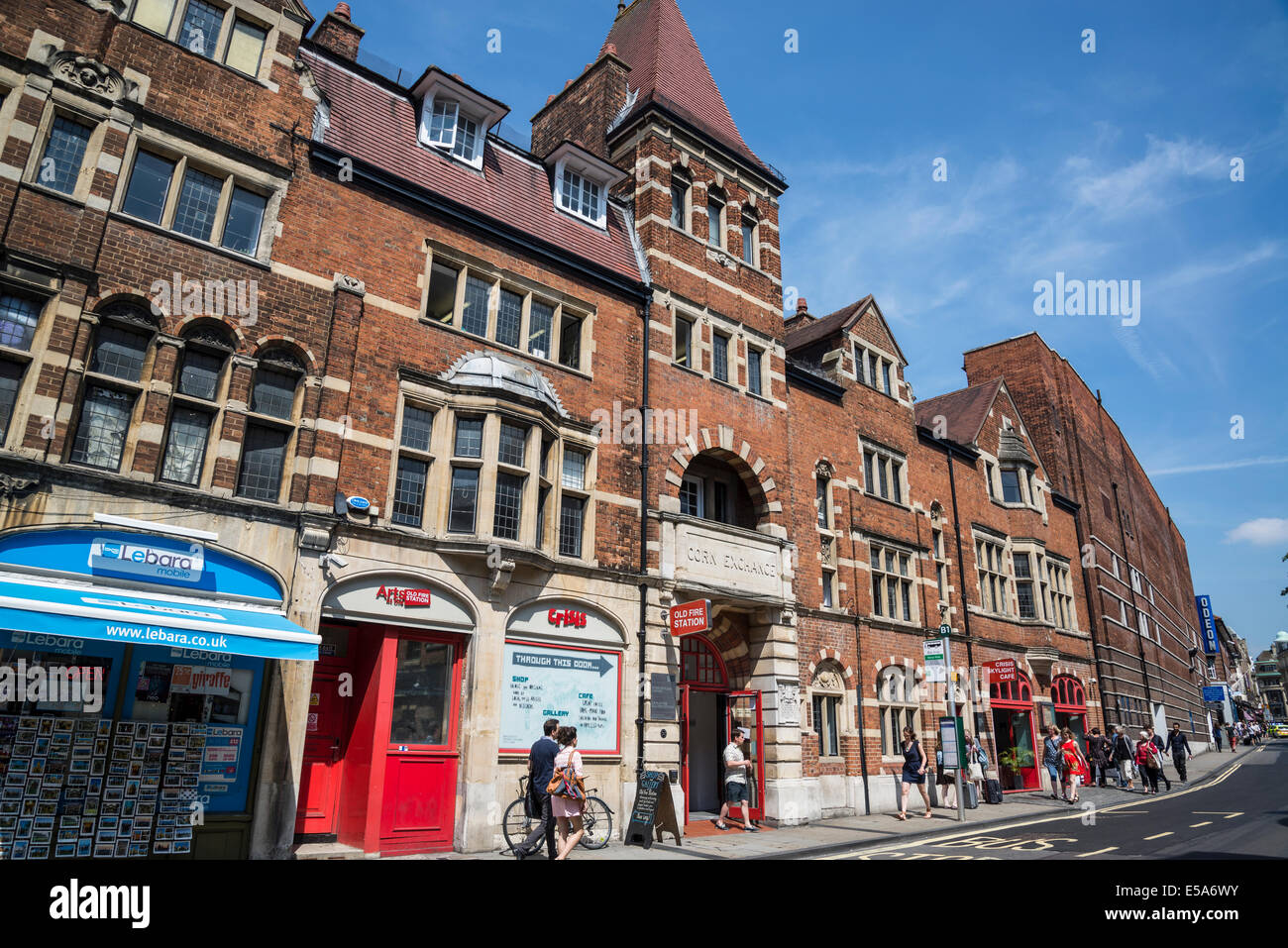 Corn Exchange Gebäude, George Street, Oxford, Oxfordshire, England, UK Stockfoto