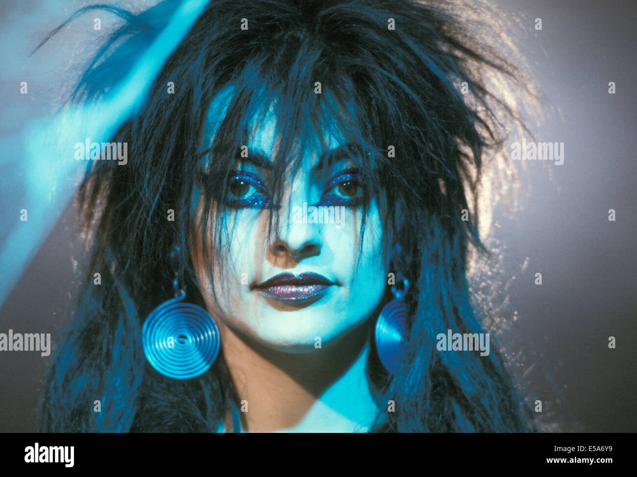 NINA HAGEN deutsche Sängerin über 1982 Stockfotografie Alamy