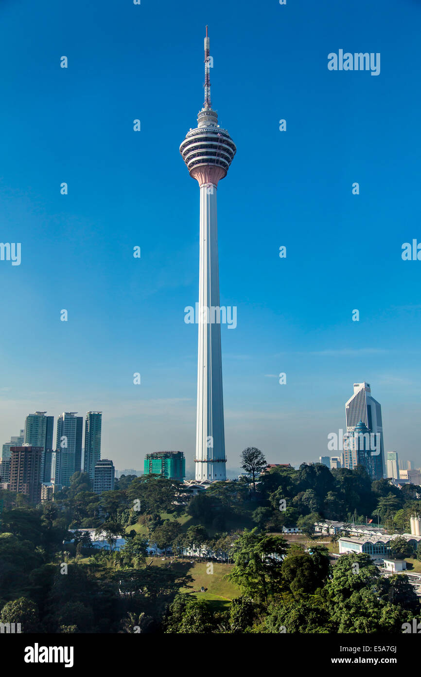 Kuala Lumpur Tower, Kuala Lumpur, Malaysia Stockfoto