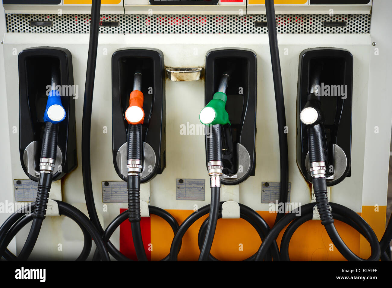 Kraftstoffpumpen Stockfoto