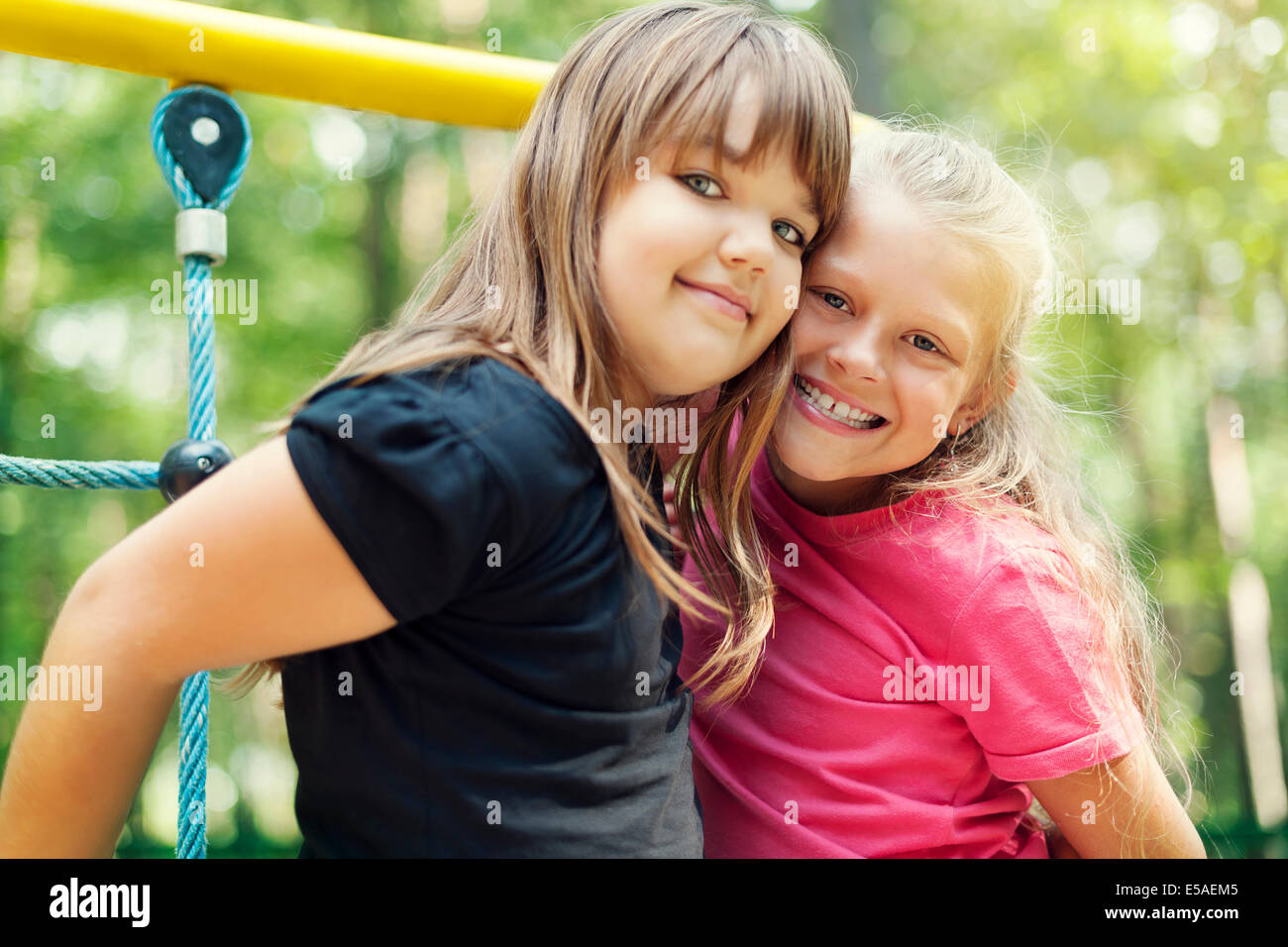 Beste Freunde, Debica, Polen Stockfoto