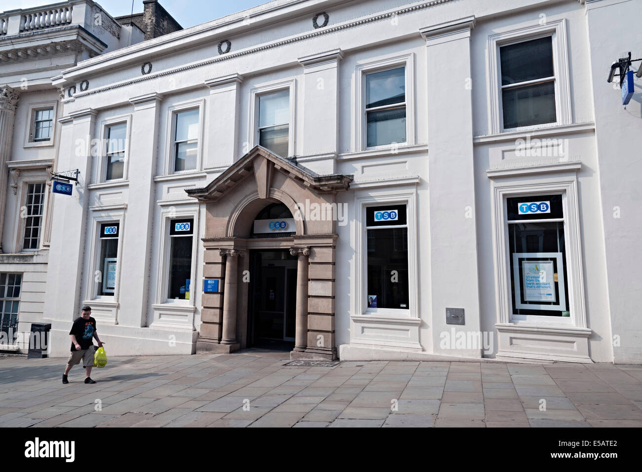 TSB Treuhänder Sparkasse Nottingham wahrscheinlich ein ehemaliger Lloyds Bank-Gebäude Stockfoto