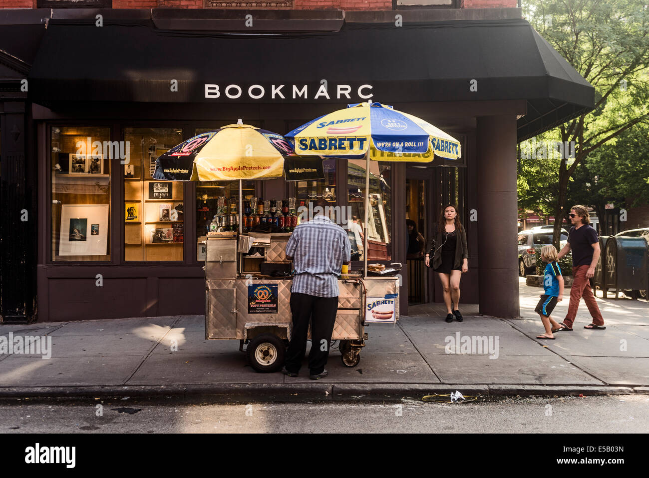 New York, NY - 25. Juli 2014 - Marc Jacobs Buchladen an der Bleecker Street Stockfoto