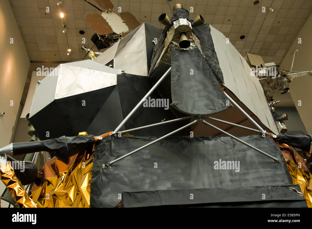 Mondfähre Apollo, National Air and Space Museum, Washington DC. Stockfoto
