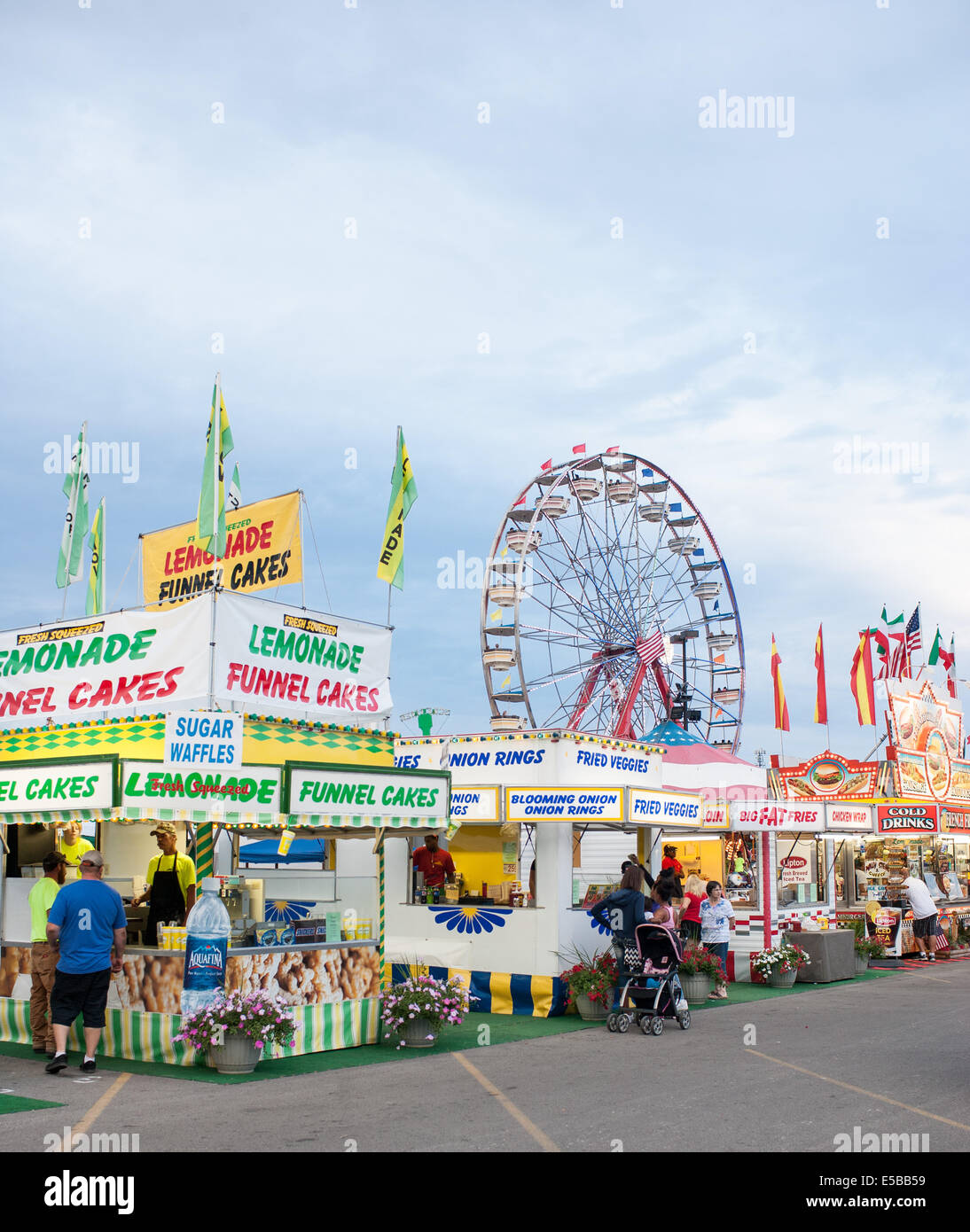 Die Ohio State Fair befindet sich in Columbus Ohio Stockfoto