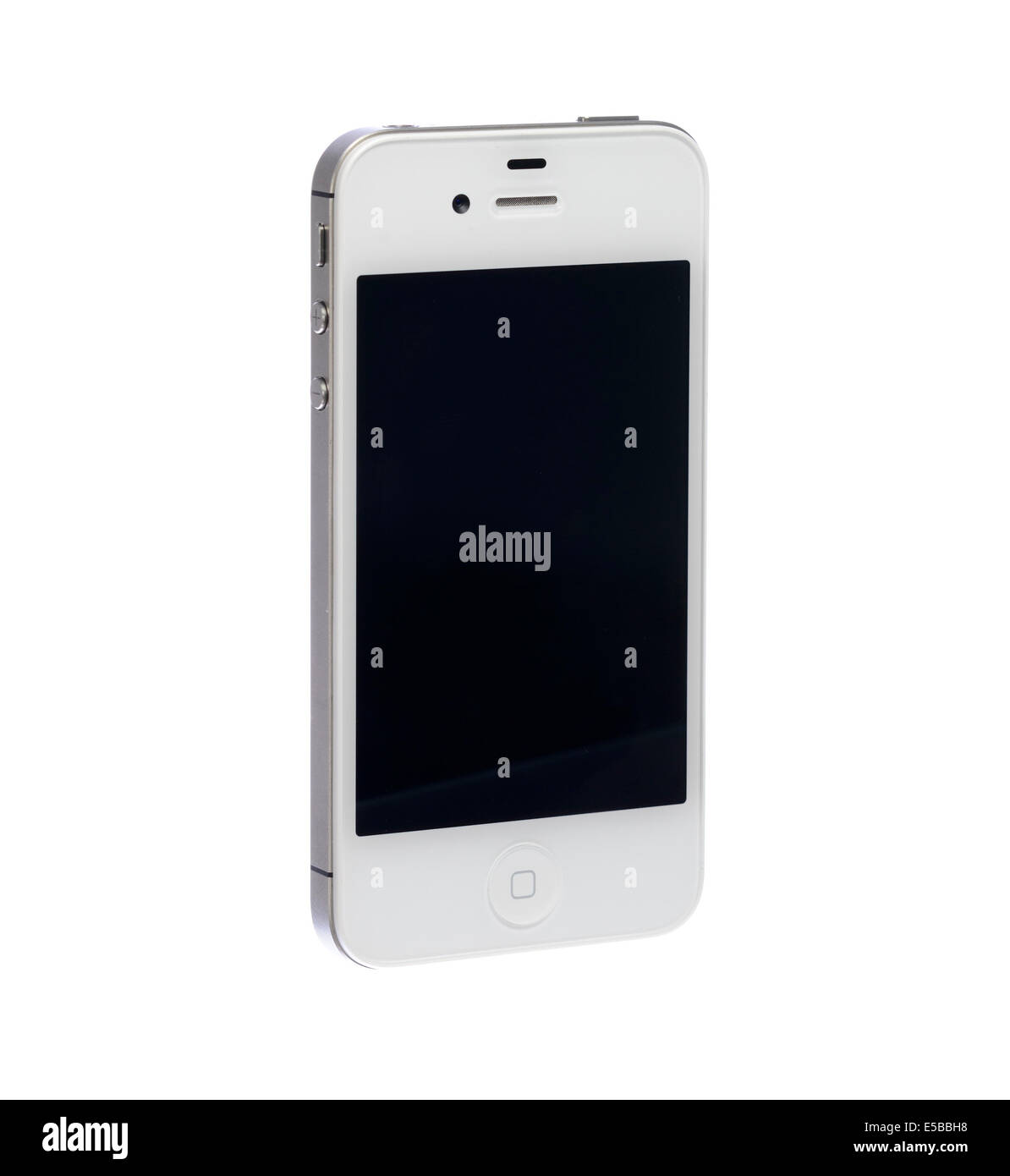 Weisse Apple Iphone 4 S Ausschneiden Stockfotografie Alamy