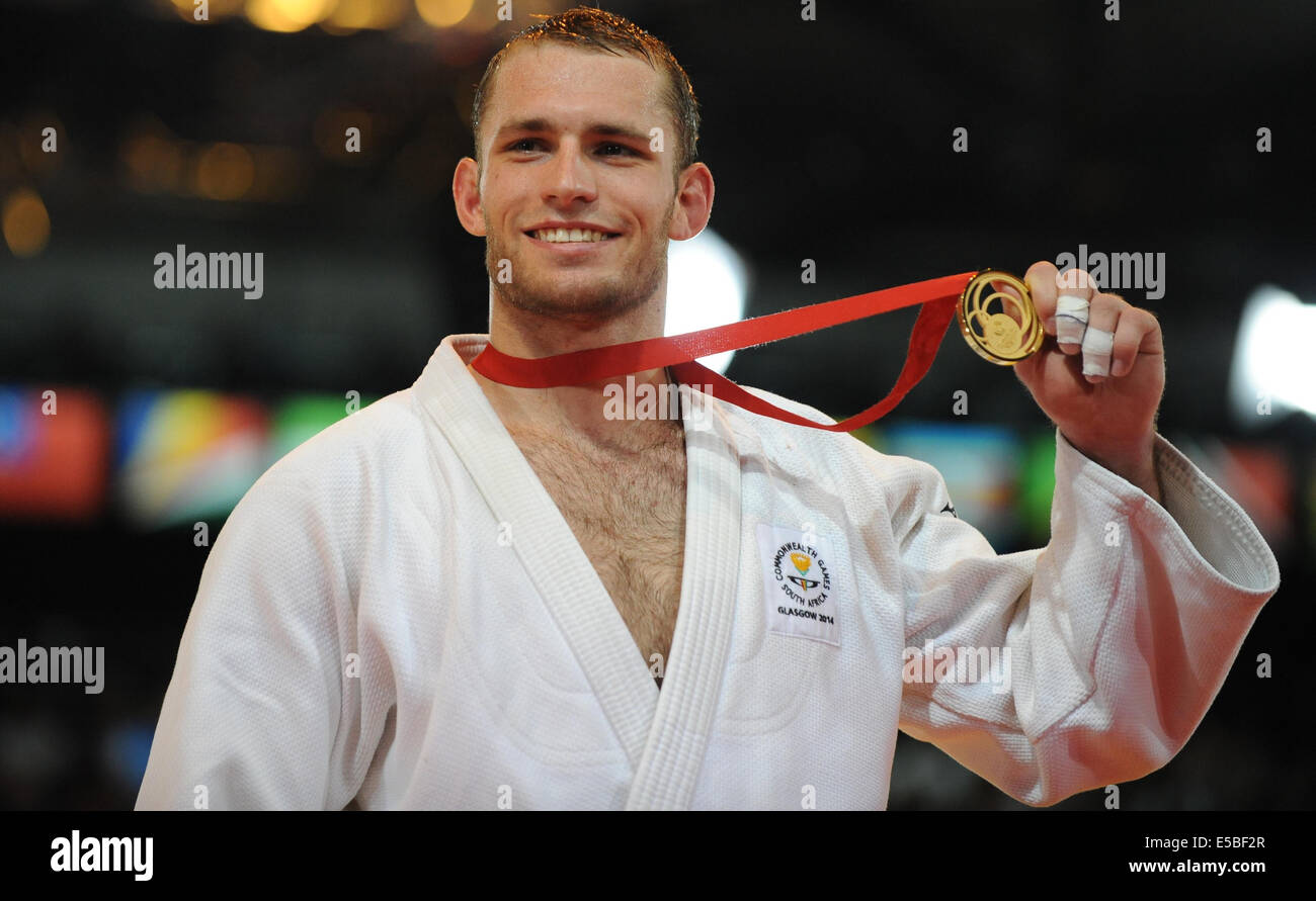 ZACK PIONTEK Südafrika SECC GLASGOW Schottland 26. Juli 2014 Stockfoto