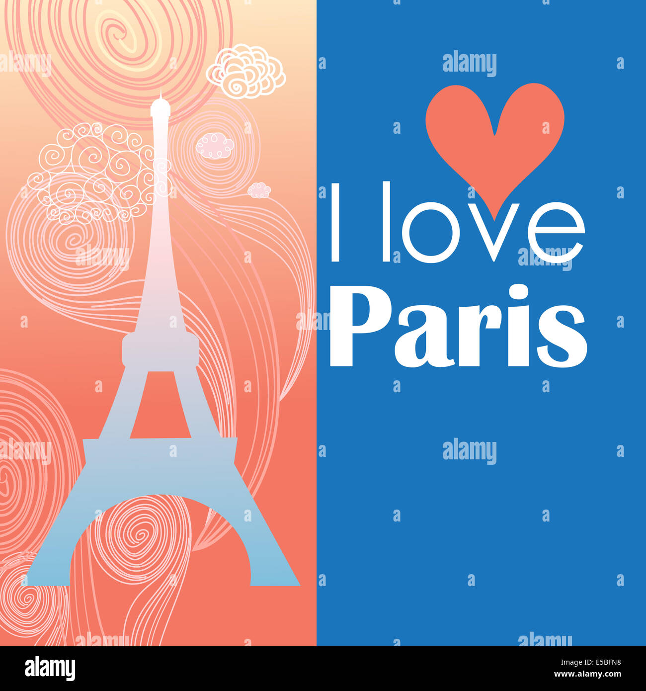 Paris-Karte als ein Symbol der Liebe und Romantik des Reisens Stockfoto
