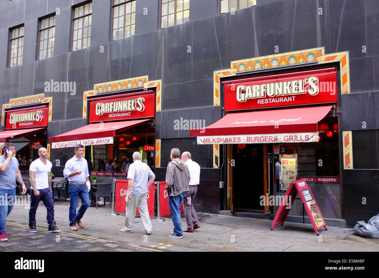 Garfunkel's Restaurant in London Stockfoto