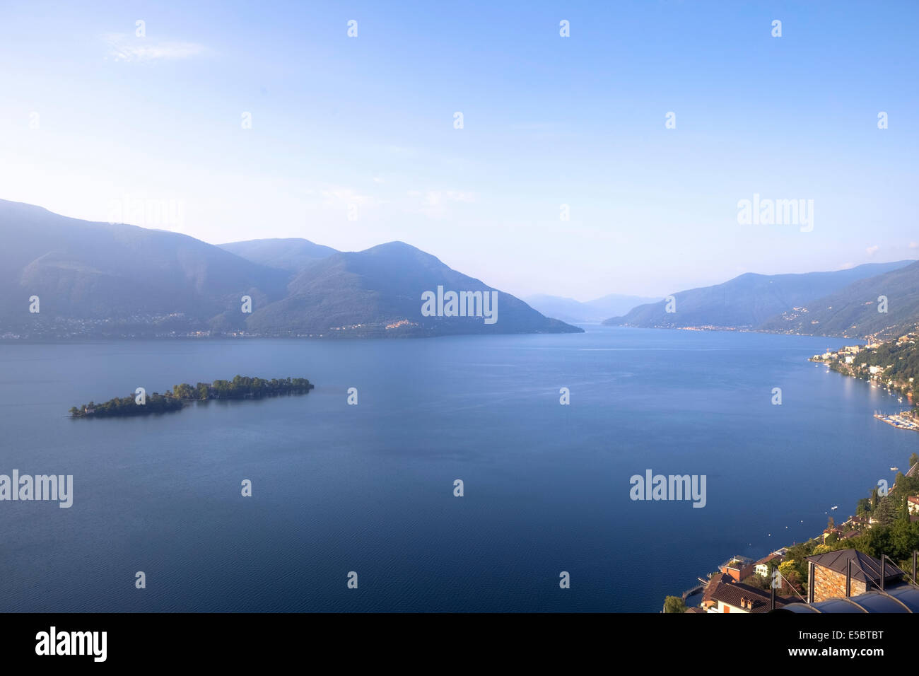 Brissago Inseln, Lago Maggiore, Tessin, Schweiz Stockfoto