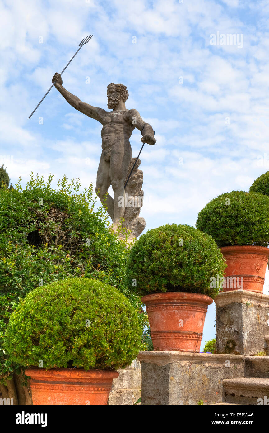 Isola Bella; Borromäischen Inseln; Lago Maggiore; Piemont; Italien Stockfoto