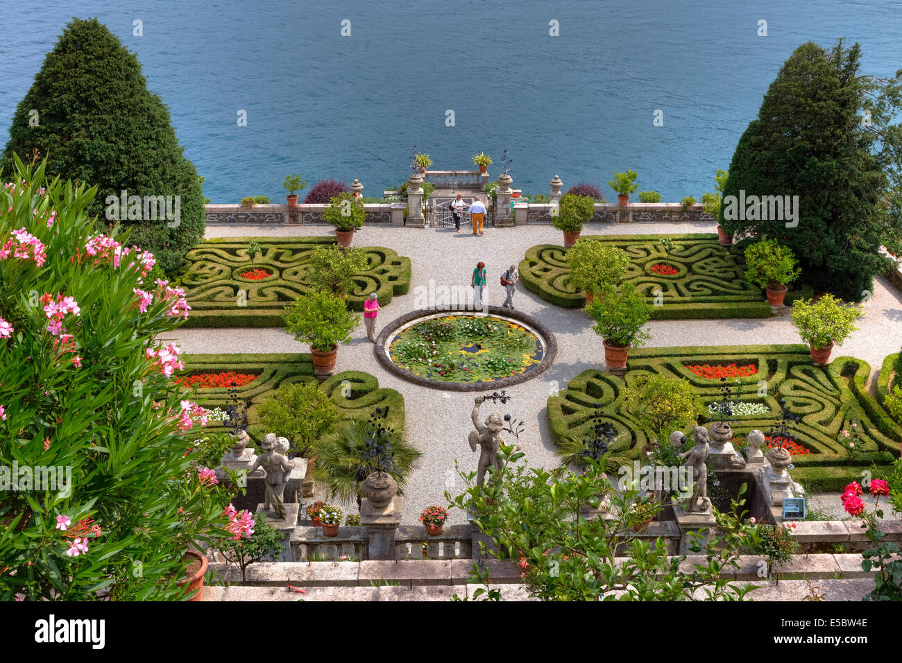 Isola Bella; Borromäischen Inseln; Lago Maggiore; Piemont; Italien Stockfoto