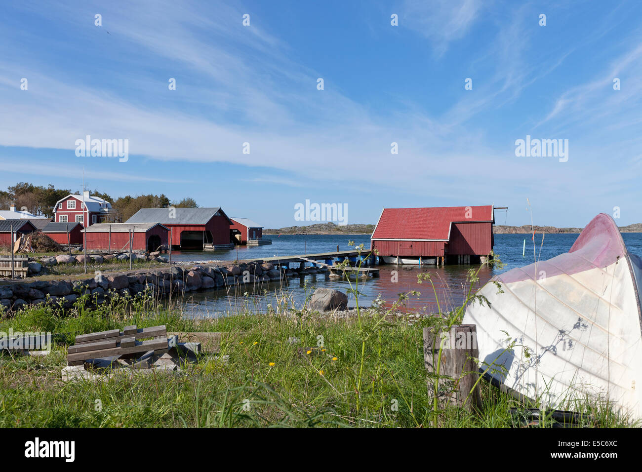 Utö Insel in Finnland Stockfotografie Alamy