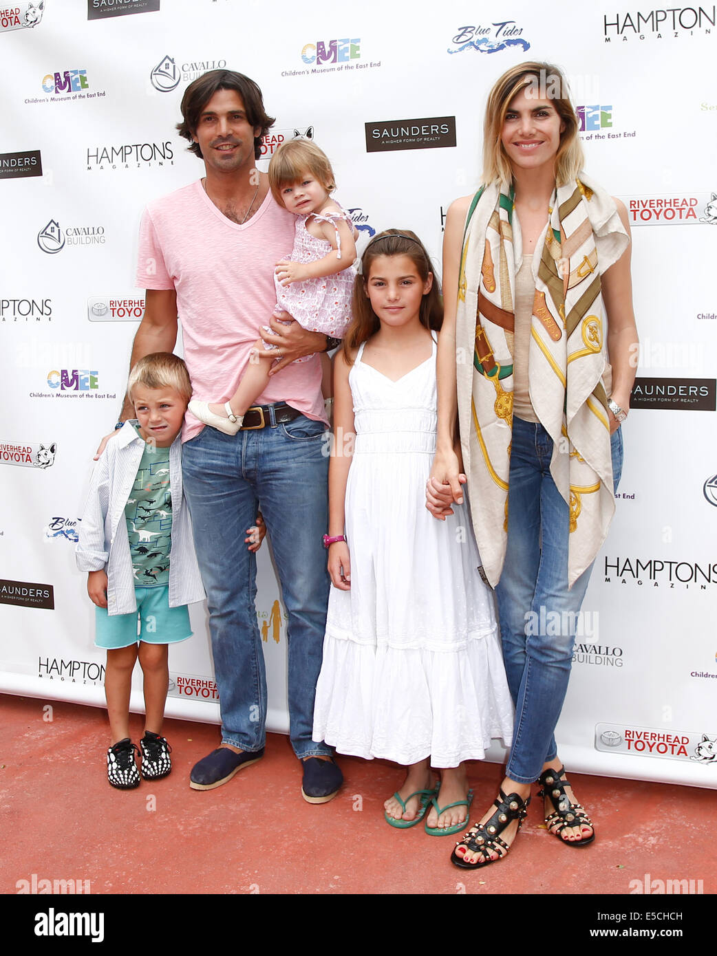 Artemio Figueras, Nacho Figueras, Alba Figueras, Aurora Figueras und