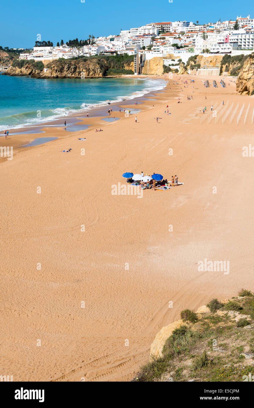 Fischer Strand, Albufeira, Algarve, Portugal, Europa Stockfoto