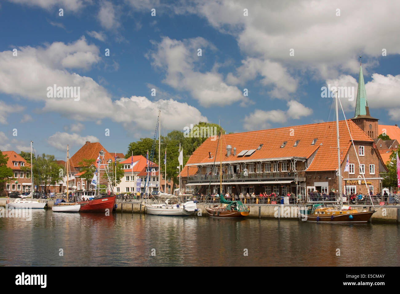 Hafen, Neustadt in Holstein, Schleswig-Holstein, Deutschland Stockfoto