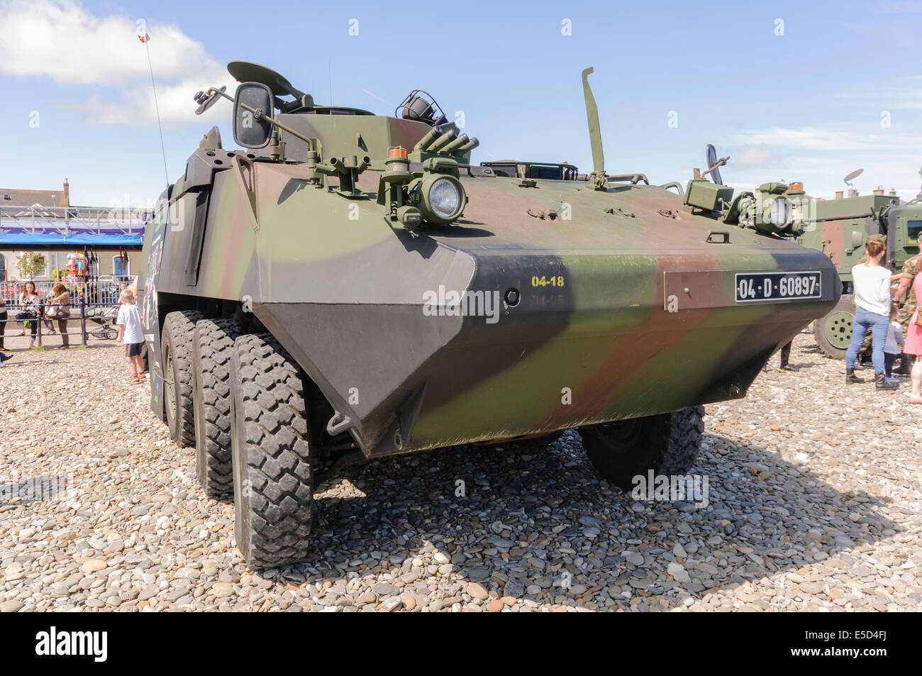 Mowag Piranha IIIH 8 x 8 gepanzerte Mannschaftswagen, von der irischen Armee verwendet Stockfoto